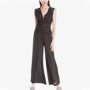 Max Studio London Smocked Waist Jumpsuit